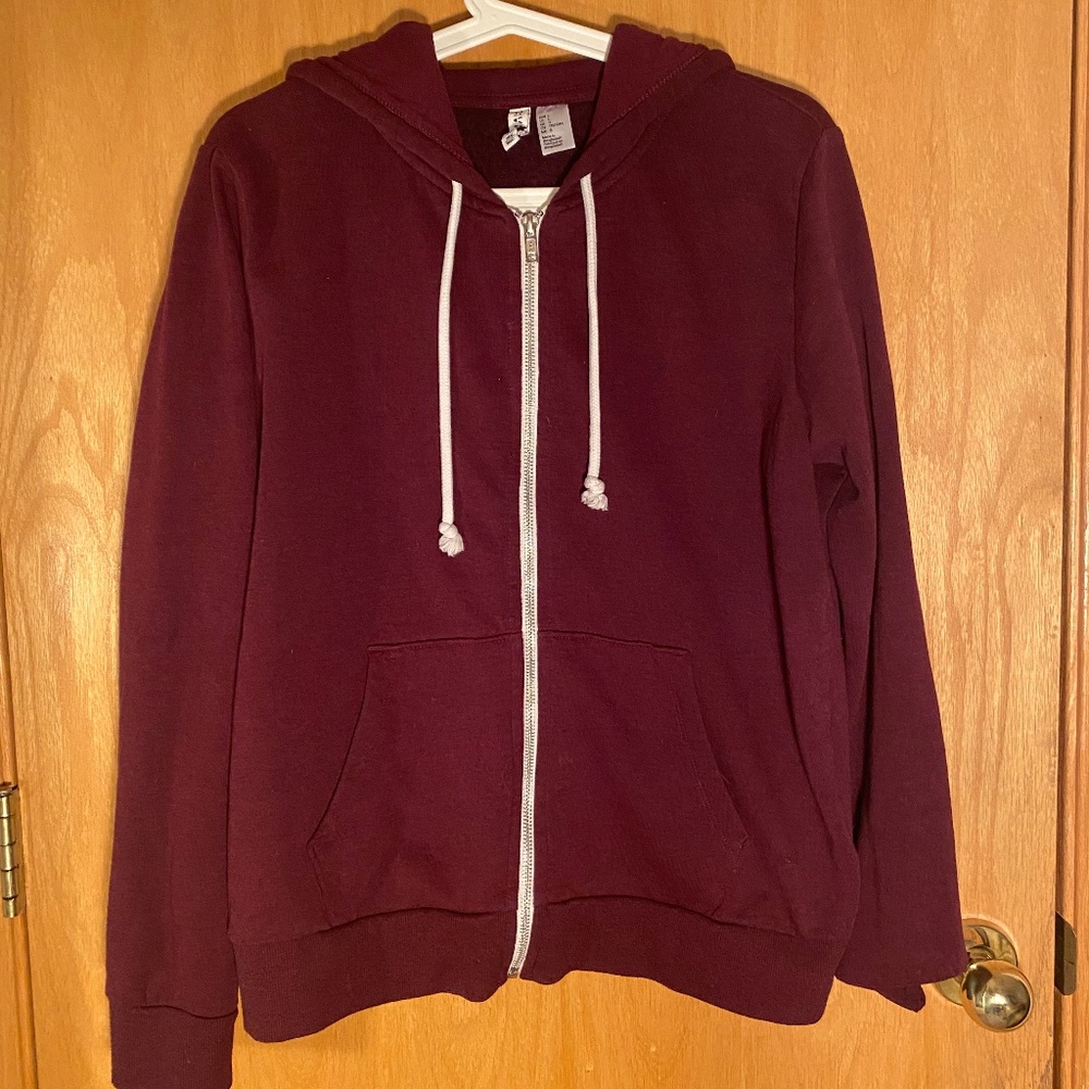 Burgundy Sweatshirt Great Condition